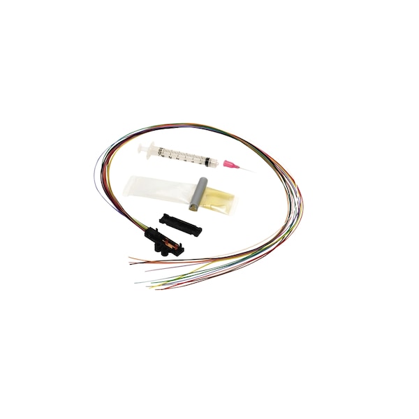 Corning BUFFER TUBE FANOUT KIT WITH, 12F BUFFER TUBES 25" FANOUT